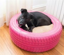 Tire Dog Bed