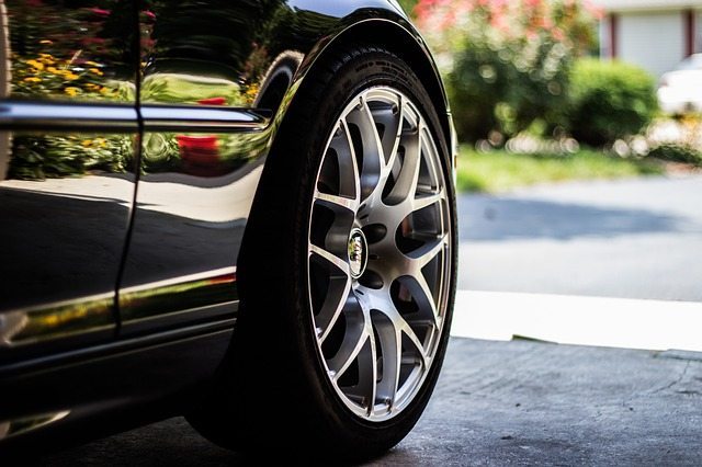 Car-tire-closeup